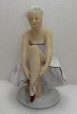 Fasold & Stauch Wallendorf Thuringia Porcelain Seated Ballerina Figure