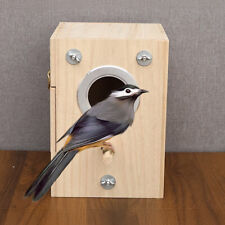 Conure Nest Box Parrot Breeding Cage Birds House for Parrots Home Outdoor