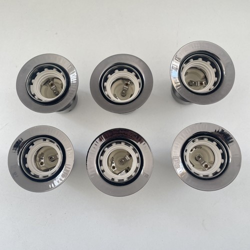 Gun metal spotlight joblot - 6, x