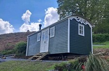 Extra Large 22ft x 8ft shepherds hut, HOLIDAY HOME, AIR B&B, VIEW OUR HUTS