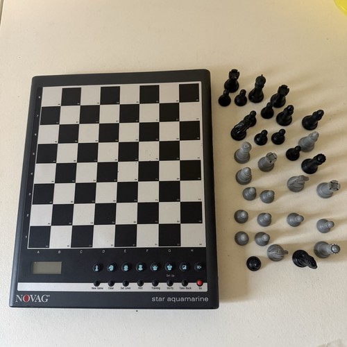 Novag star aquamarine chess - novag,