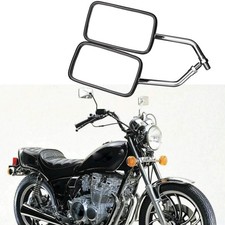 For Yamaha XJ 400 550 600 650 700 750 Rectangle Motorcycle Rearview Mirrors 10MM