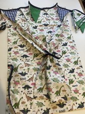 Dinosaur playhouse curtains