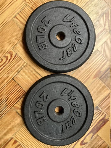 Rare vintage iron - 20lbs, x2