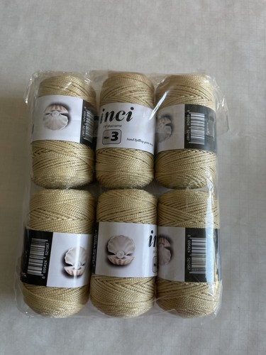 Inci macrame yarn - inci, pack