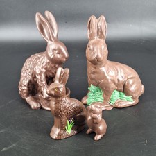 Vintage Chocolate Bunny Rabbit