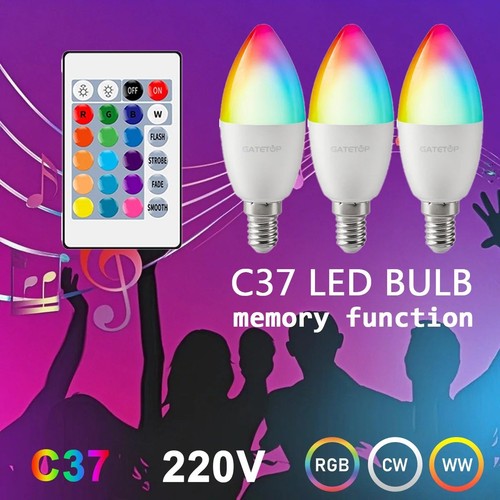 E14 rgb led bulb colour - rgb, 16