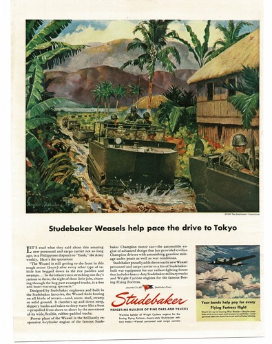1945 studebaker m29 weasel - m29, in