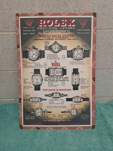 Rolex pictorial enamel - rolex,