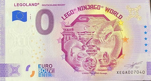 Ticket euro legoland ninjago - ticket,