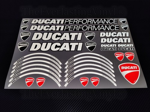 Reflective stickers ducati - reflective,