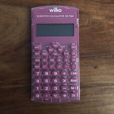 Wilko Scientific Pink Calculator