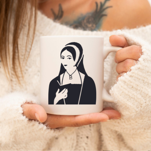 Anne boleyn mug tudor - anne,