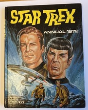 Vintage Star Trek 1972 Annual Hardcover Authorised Edition BBC TV
