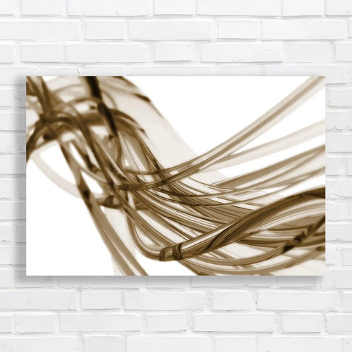 Abstract wire flow sepia - abstract,