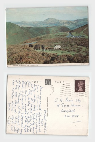 Vintage postcard church - vintage,