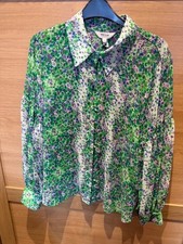 River Island Green Mix Blouse