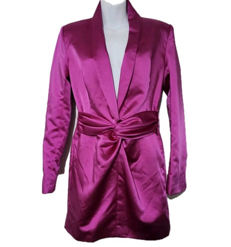 Zara satin draped - satin,