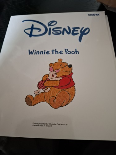 Brother embroidery card disney - brother,