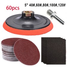60Pcs Sanding Disc Kit Hook &