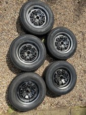 Triumph TR7 refurbished Alloy Wheels fitted with Brand New tyres