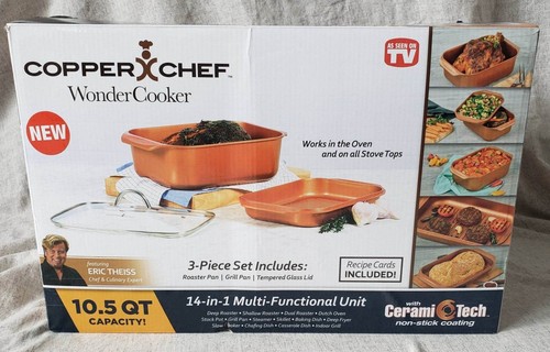 Copper chef wonder cooker - copper,