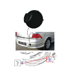 VAUXHALL OPEL ASTRA H MK 5 NB
