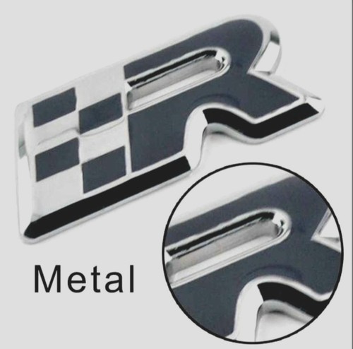 Seat badge emblem - r, 3d