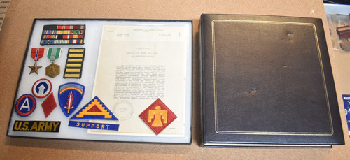 Ww2 korean army warrant - us,