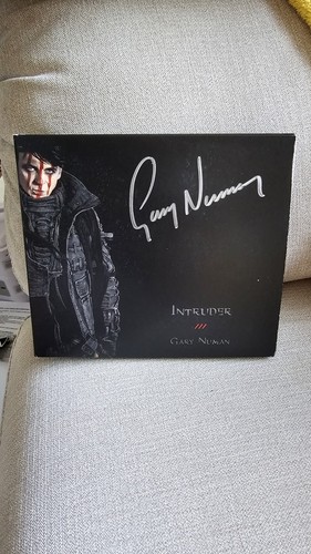 Gary numan intruder signed - gary, cd