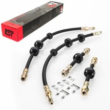 4x Brake Line Hose Front Rear