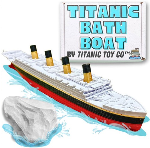 Titanic bath boat and pool - titanic,
