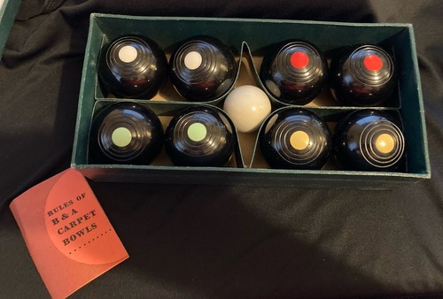 Carpet bowls genuine - b&a,