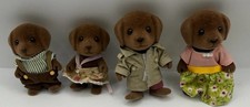 Sylvania Families Chocolate Labrador Dogs Figures Bundle