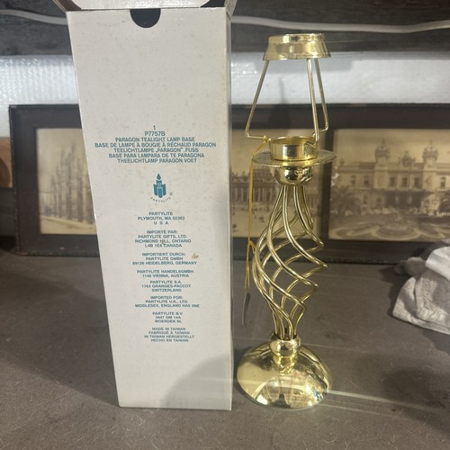Vintage partylite paragon gold - partylite,