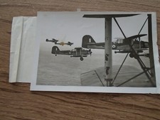 Fairey Albacore   RNAS  torpedo formation  photo WW2  K