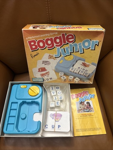 Vtg 1988 boggle junior game - vtg,