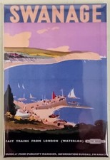 Swanage old rail ad. fridge
