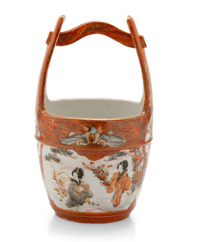 Japanese kutani porcelain - japanese, vase