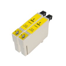 2 Yellow Ink Cartridge For Use