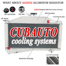 For Morris Minor 1000 948/1098 1955-1971 1967 1966 1965 2 Row Aluminium Radiator