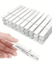 50 Pack Large Wooden Clothes