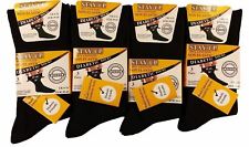 3-12 Pairs Mens Stay Up Diabetic 99% Cotton Non Elastic Loose Top Wide Fit Socks