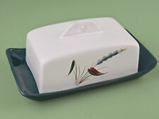 Denby Greenwheat Butter Dish &