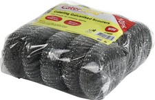 Galvanised steel scourers w90 - scourers,