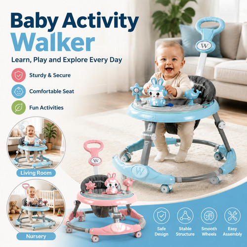 Baby activity walker with - activity,