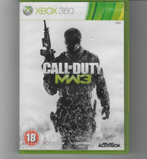 Xbox 360 Call Of Duty MW3 Video Game PEGI 18 Shooter Used