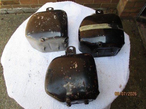 Norton motorcycle oil tanks - motorcycle,