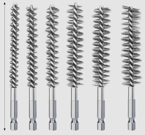 Stainless steel wire brush - steel,