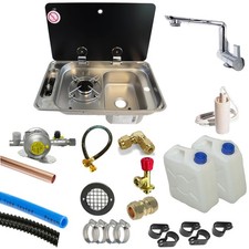 CAN SINK & HOB R/H + BULKHEAD